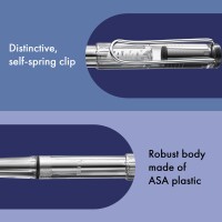 Lamy 1215170 Tintenroller safari vista (Modell 312)  transpa
