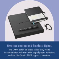 Lamy 1236416 Al-star black ncode + Notebook for Digital Writ