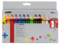Lamy 1223548 Farbstifte 3plus mit Spitzer Z80 (Modell...