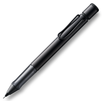 Lamy 1228118 Druckbleistift AL-star 0,5mm black (Modell 171)