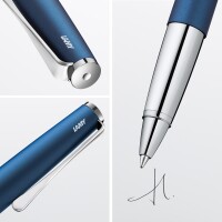 Lamy 1224044 Tintenroller studio imperialblau Modell 367 4