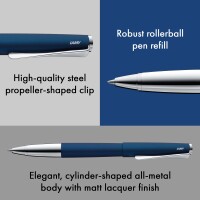 Lamy 1224044 Tintenroller studio imperialblau Modell 367 5