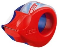 tesa 57858-00000 Handabroller Mini 19mm x 10m rot/blau