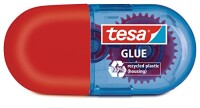 tesa 59819-00000 Kleberoller ecoLogo 5mm x 6m blau/rot