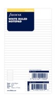 Filofax 132210 Notizblock Personal liniert wei&szlig;...
