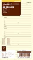 Filofax 130253 Adresseinlage Personal cotton creme / 24...