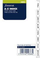 Filofax 511674 Register Mini A-Z