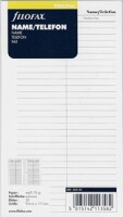 Filofax 250181 Personal Adresseinlage / 20Blatt