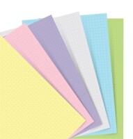 Filofax 132641 Pocket Notizpapier dotted Pastel/60 Blatt