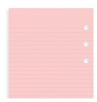 Filofax 133007 Notizpapier Personal liniert rosa / 30Blatt 2