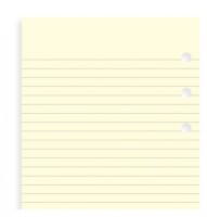 Filofax 513053 Mini Notizblätter liniert creme / 20 Bla