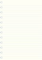 Filofax 162008 Notebook Notizpapier A4 linier