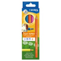 Lyra L3721063 Buntstifte Super Ferby Neon / 6St. 2