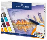 Faber-Castell 169736 Aquarellfarben im N&auml;pfchen...