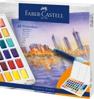Faber-Castell 169748 Aquarellfarben im N&auml;pfchen...