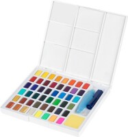 Faber-Castell 169748 Aquarellfarben im Näpfchen / 48St.