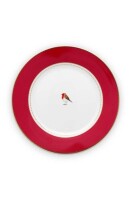 Pip Studio 51.001.025 Teller Love Birds red 21cm