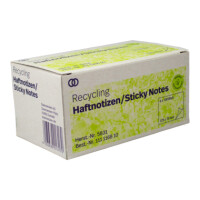 Soennecken 5831 Haftnotizen oeco Recycling 125x75mm gelb...