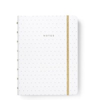Filofax 179520 Notebook A5 Moonlight white