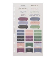 Filofax 132741 Organiser Stickers Garden für Personal/ 