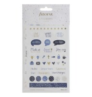 Filofax 132761 Organiser Stickers Indigo f&uuml;r...