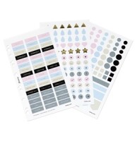 Filofax 132788 Organiser Planning Stickers f&uuml;r...