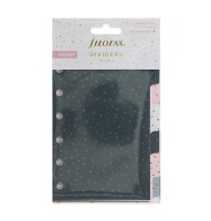 Filofax 132704 Pocket Trennblatt Confetti mit Tab / 6St.