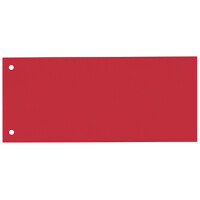 Bene 201950RT Trennstreifen Karton rot / 100St.
