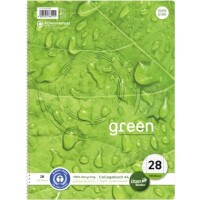 Staufen 608510028 Collegeblock Green A4 70g kariert...