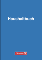 Brunnen 10-10161 Haushaltsbuch A5 blau / 40Blatt