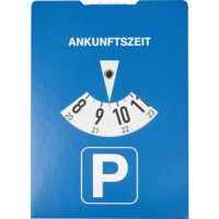RNK 3118 Parkscheibe 11x15cm Karton blau