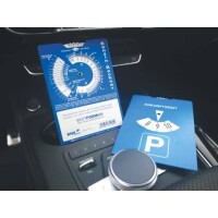 RNK 3118 Parkscheibe 11x15cm Karton blau 3