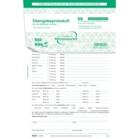 RNK 980 Wohnungs&uuml;bergabeprotokoll sd A4 / 3Blatt