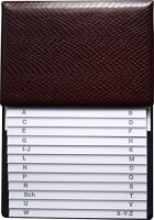 RNK 1716-2 Telefonregister Schuppen weinrot