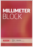 Brunnen 10-4747001 Millimeterpapierblock A4 / 20Blatt