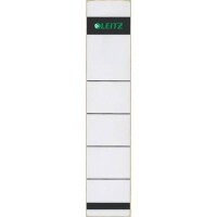 Leitz 1643-00-85 Ordneretiketten schmal kurz sk grau / 10St.
