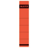 Leitz 1643-00-25 Ordneretiketten schmal kurz sk rot / 10St.