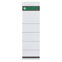 Leitz 1607-00-85 R&uuml;ckenschilder breit kurz grau...