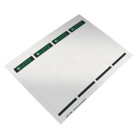 Leitz 1685-00-85 R&uuml;ckenschilder kurz breit grau...