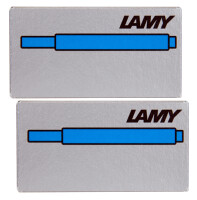 Lamy T10 Tintenpatronen blau (l&ouml;schbar) 2er...