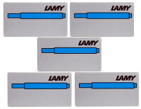 Lamy T10 Tintenpatronen blau (l&ouml;schbar) 5er...