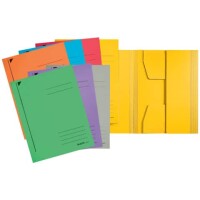 Leitz 3924 Jurismappe A4 3Klappen Karton verschiedene Farben