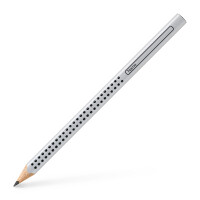 Faber-Castell 111900 Jumbo Grip Bleistift silber B