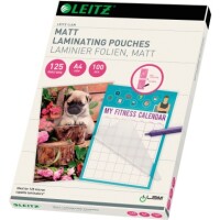 Leitz 16926 Laminierfolien iLAM A4 125mic seidenmatt /...