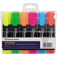 Soennecken 3374 Textmarker 2-5mm gelb, rot, blau,...