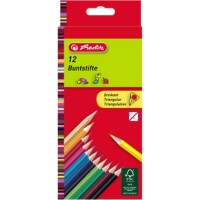 Herlitz 10412021 Farbstift Dreikant 2,5mm sor