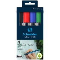 Schneider 129094 Boardmarker Maxx 290 1-3mm sortiert / 4St. 