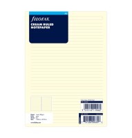 Filofax 343032 Notizpapier A5 liniert cream / 25Blatt