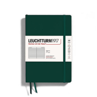 Leuchtturm 367270 Notizbuch A5 Softcover blanko forest green