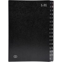 Soennecken 3426 Pultordner oeco A4 1-31 schwarz